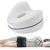 Vertdens Leg Pillow, Knee Pillow for Side Sleepers, Leg Pillows for Sleeping, Knee Cushion for Sleeping,Suitable for Relieving Leg, Back, Knee Pain