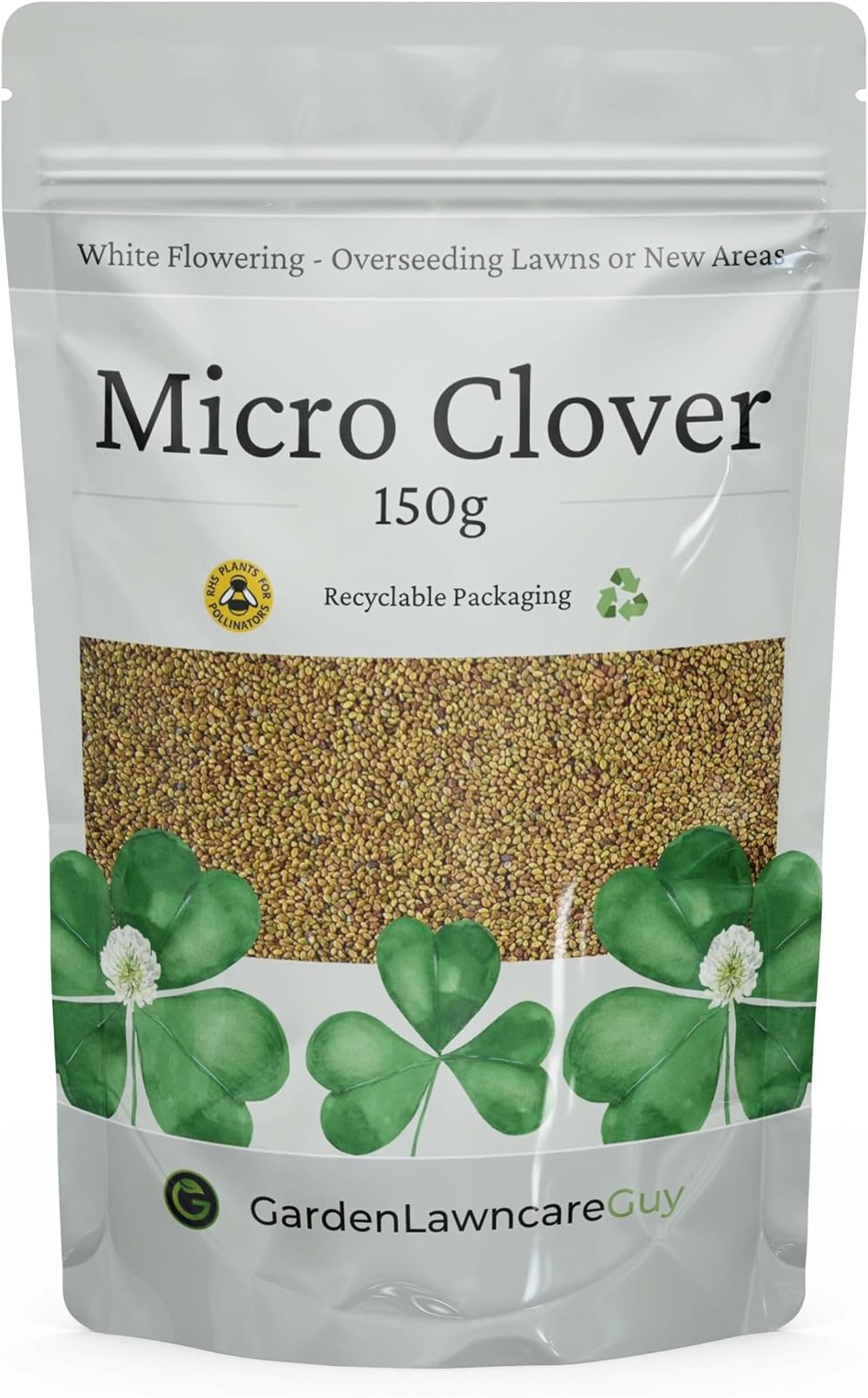 Garden Lawncare Guy Micro Clover Seed UK Pipolina - Ground Cover 15m2