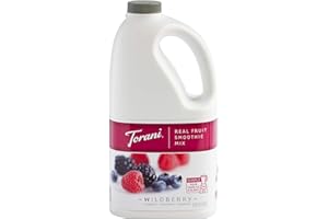 Torani Real Fruit Smoothie Mix, Wildberry, 64 Fl Oz