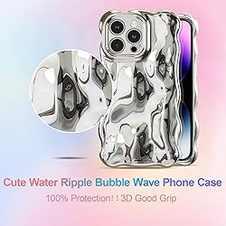 UEEBAI Ripple Case for iPhone 12 Pro Max, Cute