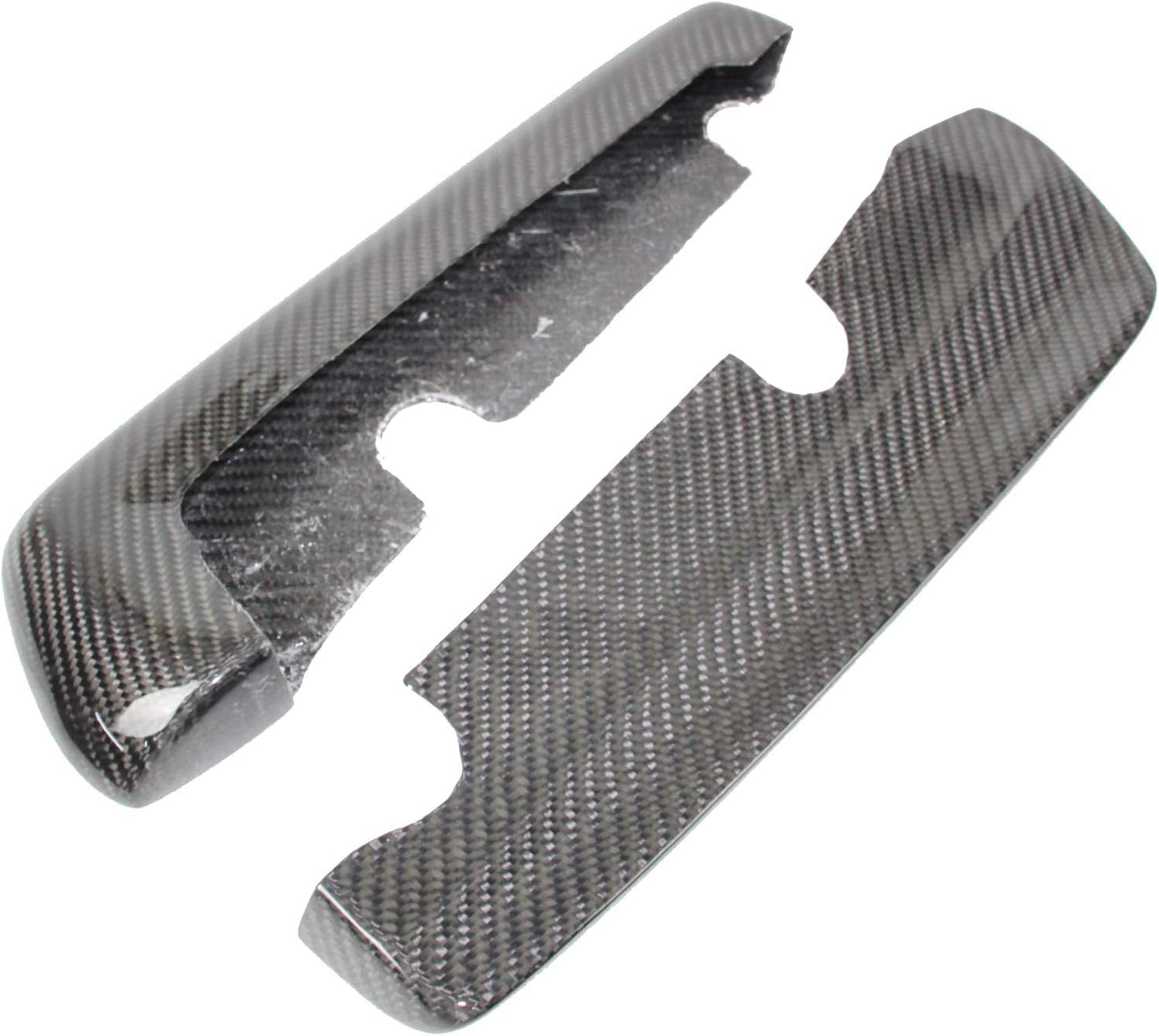 Compatible with 2015-2019 Subaru WRX STI Sedan Rear Bumper Splitter Canard Spoiler Carbon Fiber