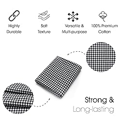Pico Textiles 10 Yards Bolt Black and White Buffalo