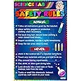 Amazon.com: ADOGEO Science Lab Safety Rules Poster - Science Posters ...