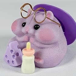 Handmade Taba Squishy Hamster Toy, Cute Squishy