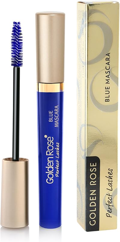 Golden Rose Perfect Eyelashes Mascara Ink Blue Long Lasting Eye Makeup