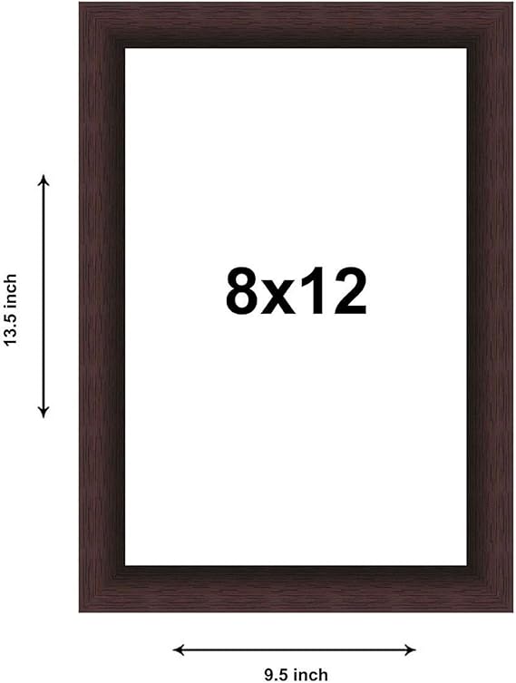 Painting Mantra Decorative Brown Table Top Photo Frame