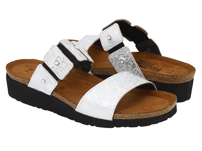 Buy Naot Women's Ashley Sandals, White, 40 M EU / 9 B(M) US at Amazon.in