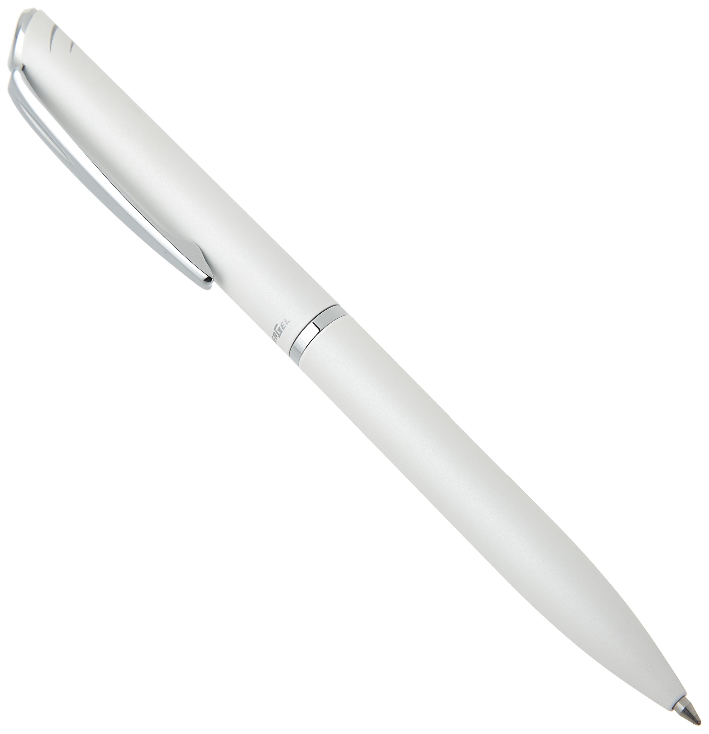 Pentel BL2007 EnerGel Philography Roller 0.7 mm Metal Barrel White Pearl in Gift Box