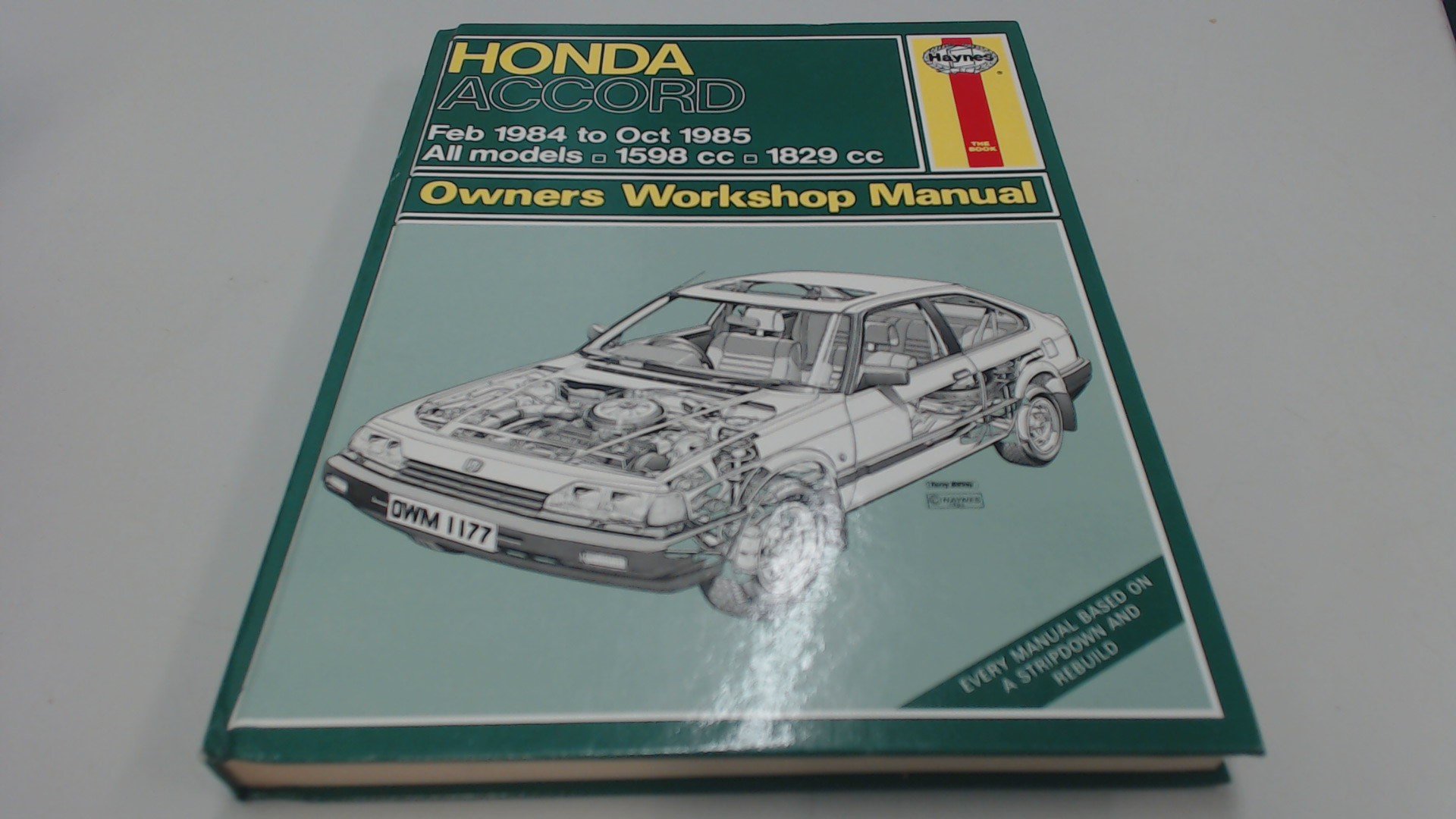 Honda Accord ('76 to Feb '84) (Service and Repair Manuals) (Service & Repair  Manuals) Hardcover – 1995
