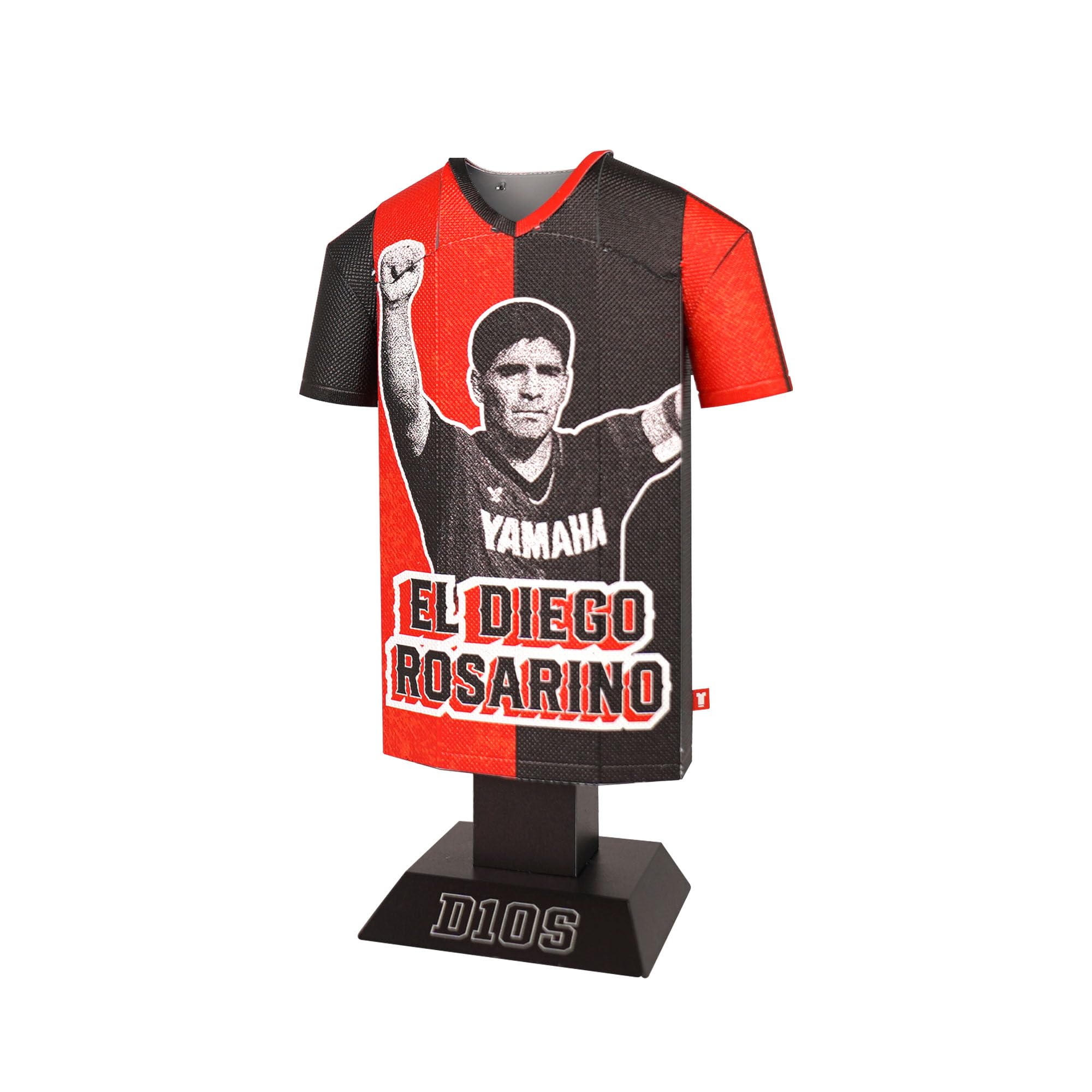 Diego Maradona 1993-1994 Retro Metal Football Shirt - Officially Licensed Miniature Alloy Replica Jersey Collectible Legend Display Gift