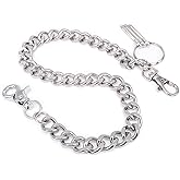 NEWDEM Wallet Chain, Heavy Duty Pant Chain, Jeans Chains Trend Fashion Keychain, Waist Chain Belt for Men Women Boy Girl