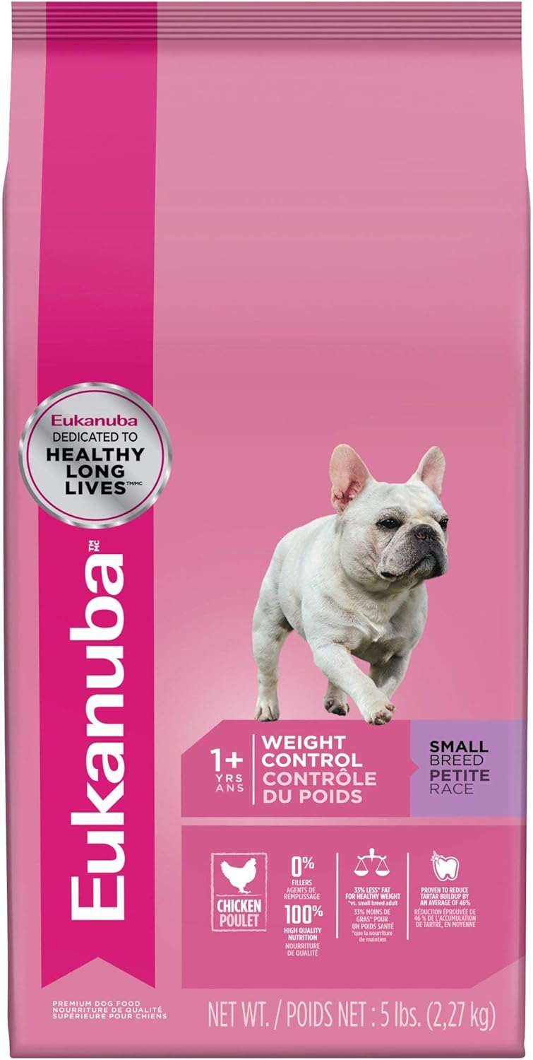 eukanuba small breed weight control dog food