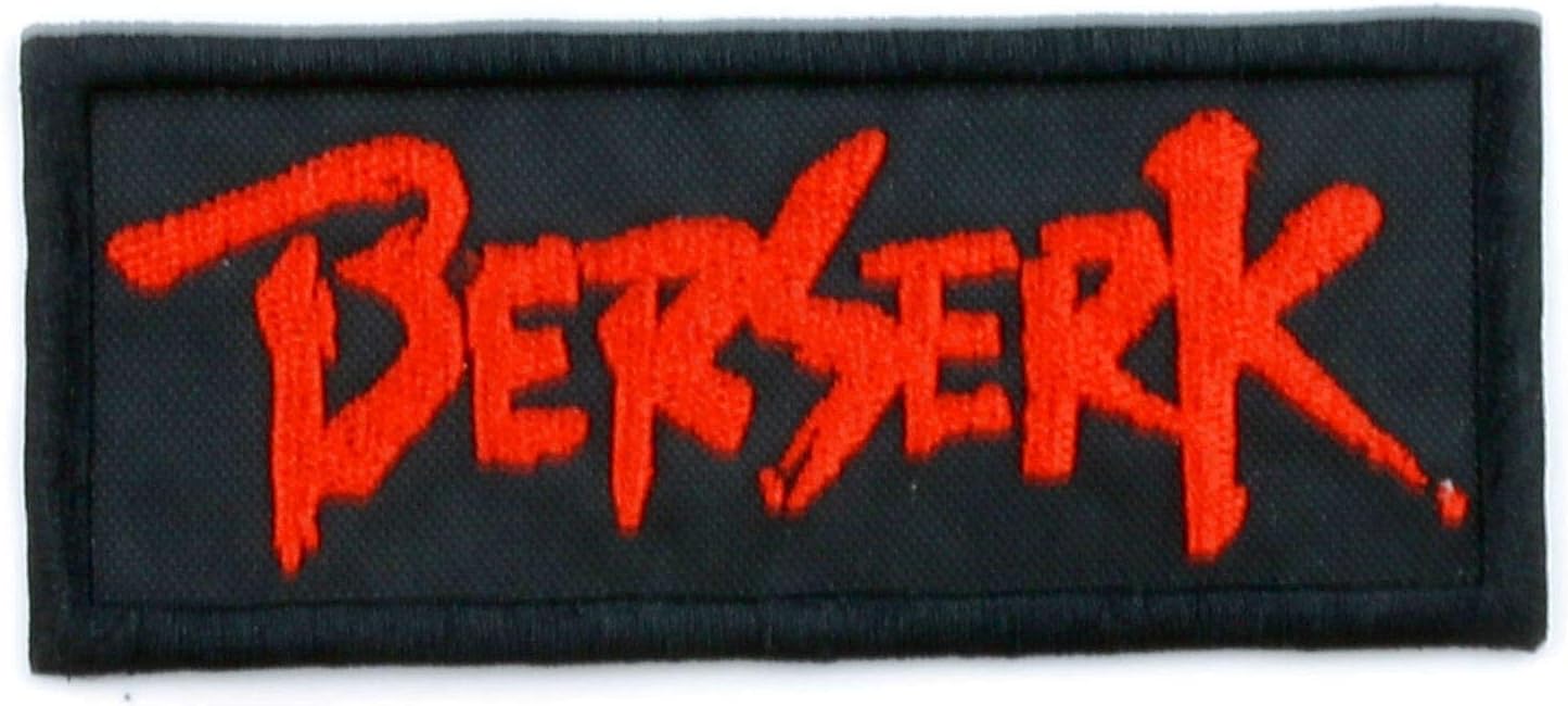 Berserk Embroidered Patch for Iron-On/Sew-On or Hook Backing