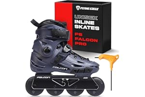 Flying Eagle F6 Falcon Pro Freeskates - Adult Inline Skates Urban, Inline Roller Skates Women, Skating Shoes, Adult Speed Ska