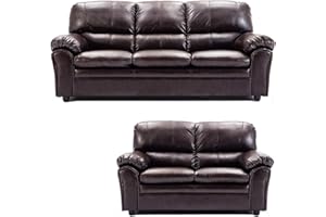 FDW Sofa Sectional Sofa Sofa Set PU Leather Loveseat Sofa Contemporary Sofa Couch for Living Room Furniture 3 Seat Modern Futon
