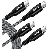 240W Samsung Phone Charger Cord Fast Charging USB C 3FT for Galaxy A37 A57 | Type C to C Car Charger Cable Android Charger Samsung Charging Cable for Samsung Galaxy A27 S26 Ultra Z Fold 8 7 Flip 8 7