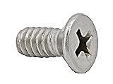 FixtureDisplays® 10-24 X 7/16" Stainless Flat Head