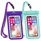 GLBSUNION Universal Waterproof Case, IPX8 Water proof Phone Pouch Dry Bag Compat