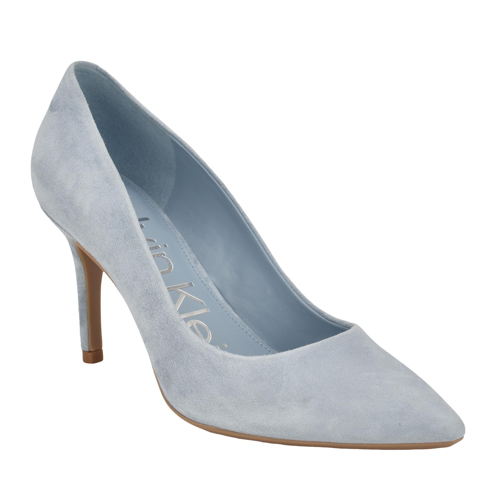 Calvin Klein Women’s Gayle Pump, Pearl Blue 454, 5.5