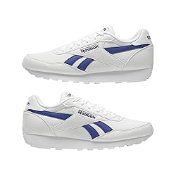 Reebok Rewind Run Sneaker, White/Court Blue/True Grey