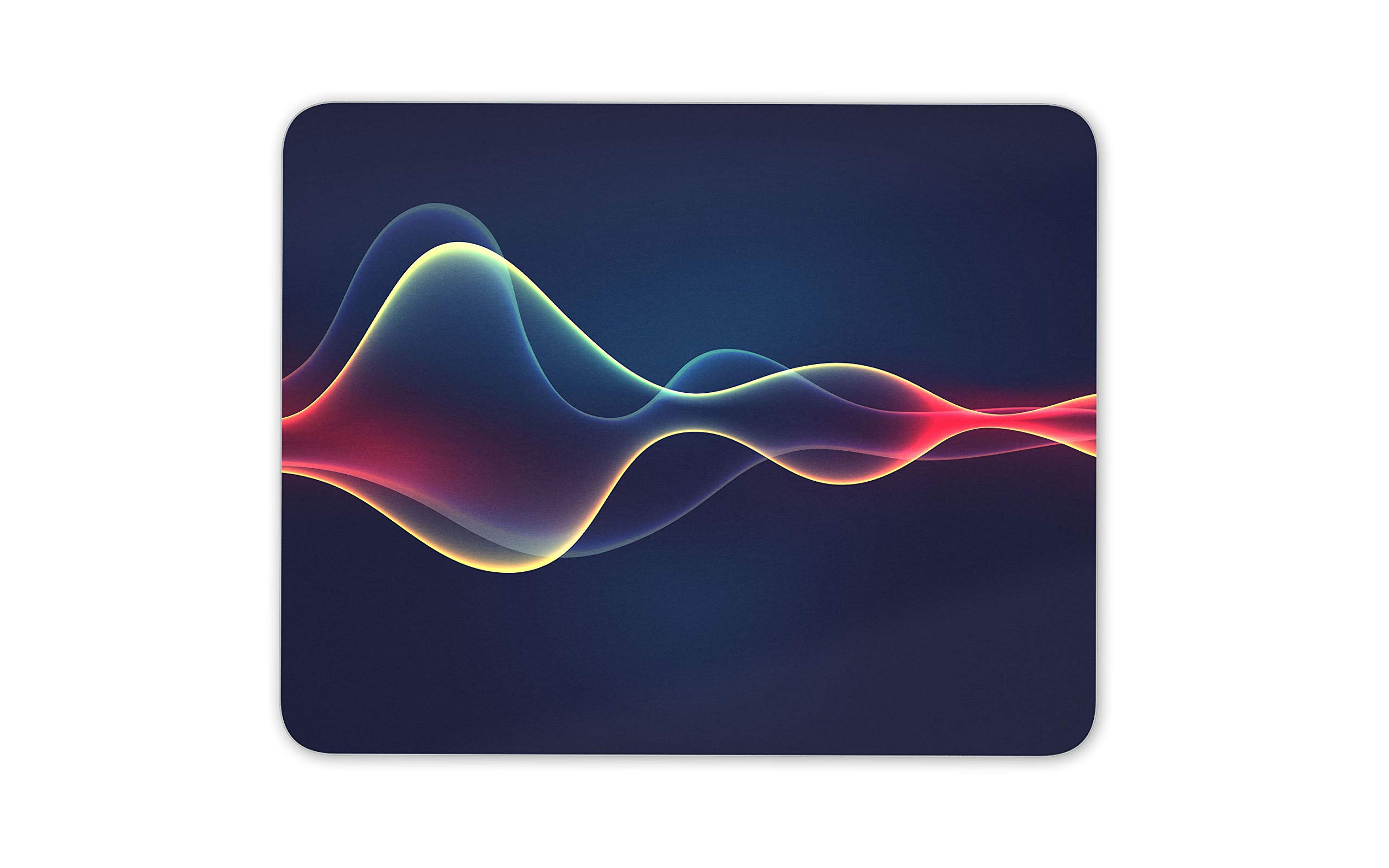Destination Vinyl Ltd Neon Sound Wave Mouse Mat Pad - Music DJ Teen Son Brother Computer #12305