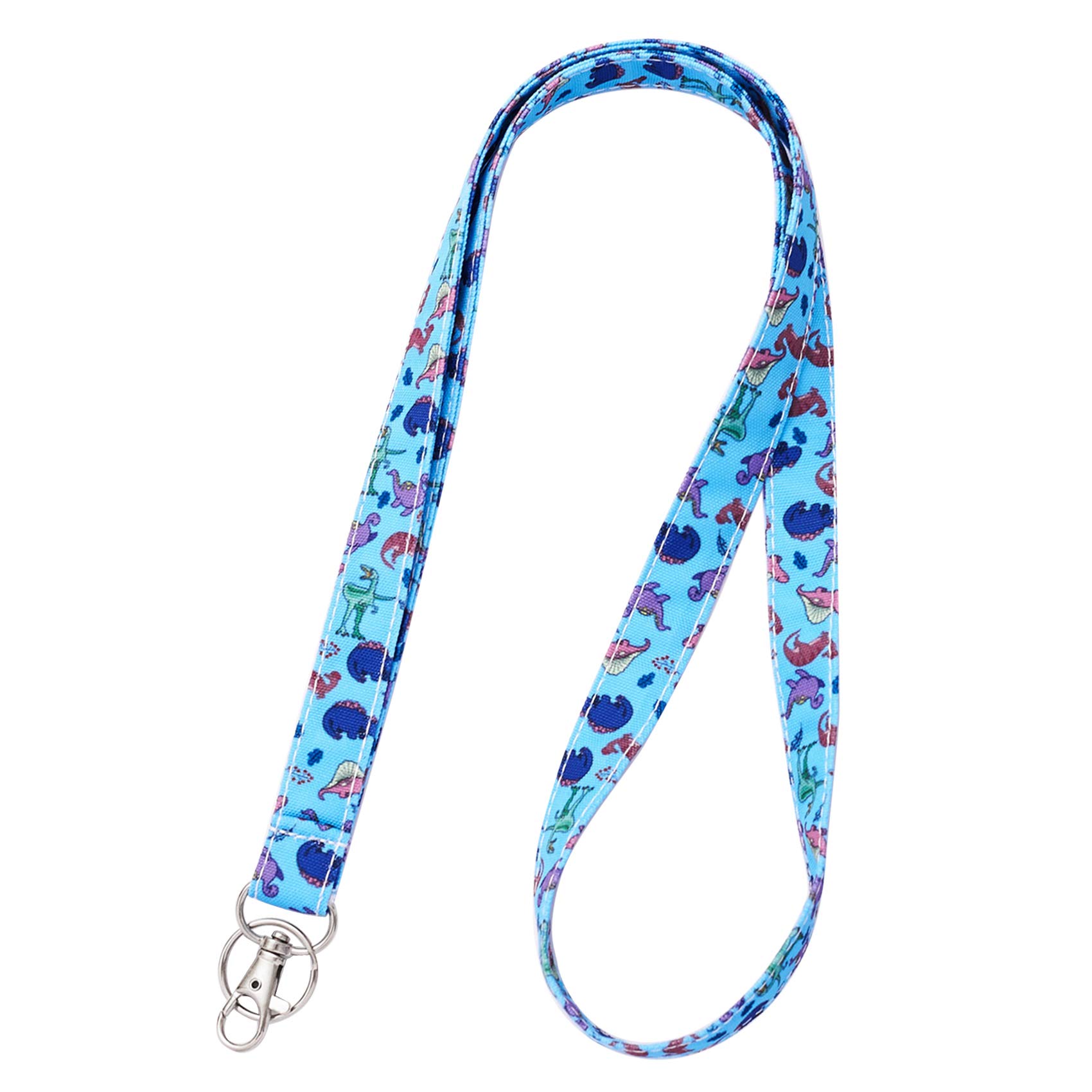 Dinosaur Keychains Lanyards for ID Badge Holder Durable Lanyards for Keys Cool ID Holder for Men and Women Cotton Fabric, Dinosaur