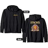 Stroh's Vintage Style - Logo Zip Hoodie