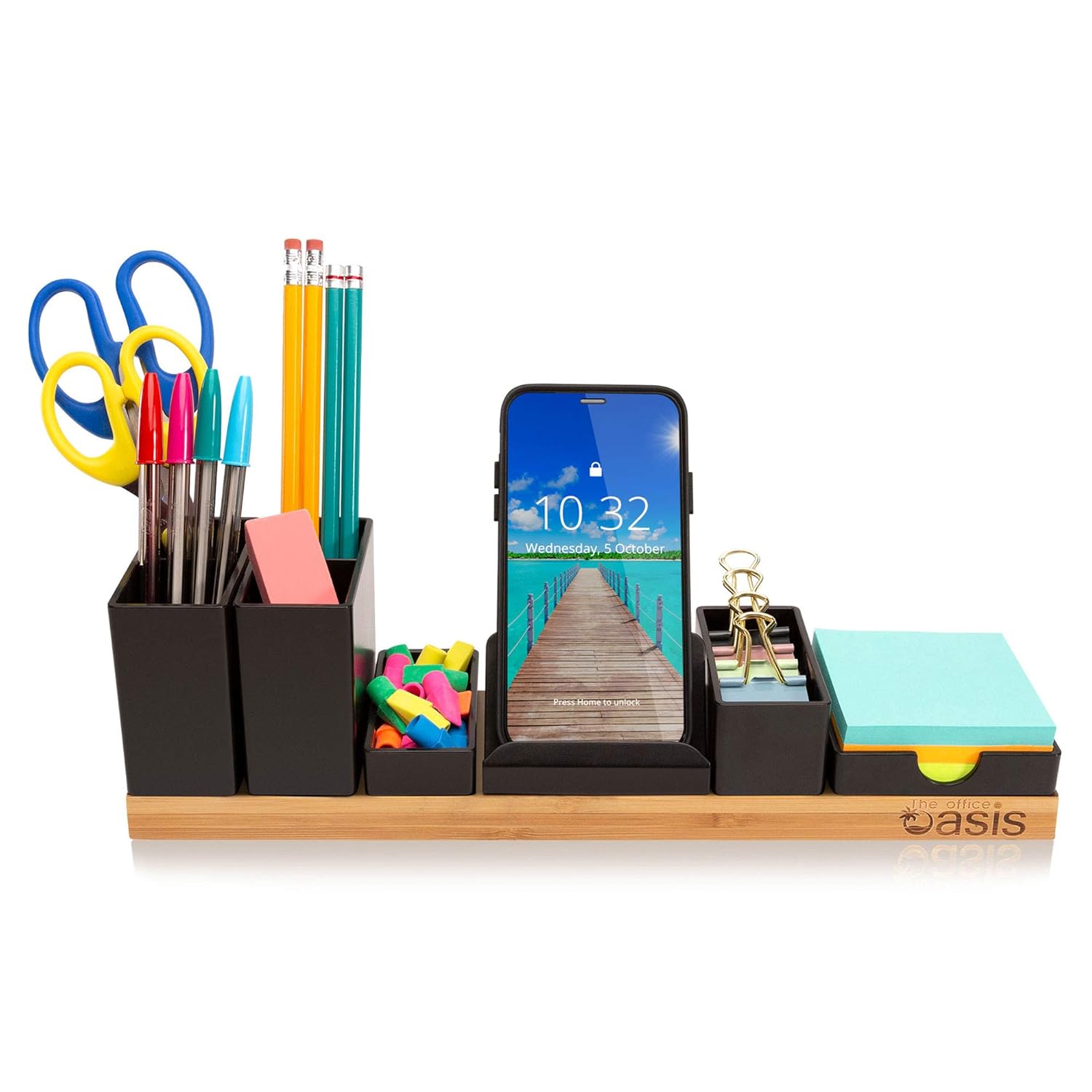 Customizable Desk Organizer Office Supplies Holder