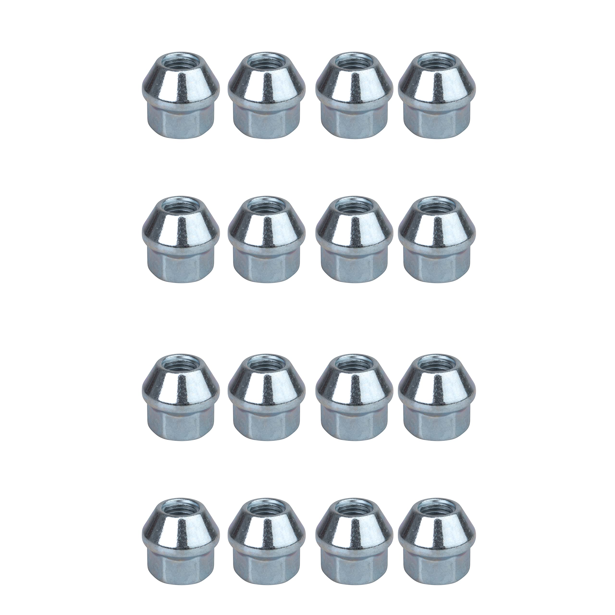 Photo 1 of Tusk OEM Style Tapered Chrome Lug Nut Kit 10mm x 1.25mm Thread Pitch (16-Pack)