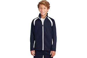 SPORT-TEK Youth Tricot Track Jacket