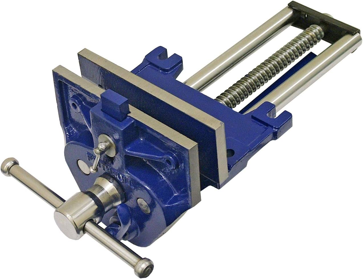 Faithfull VW175DQ Woodwork Vice 7-inch Quick Release with Dog, Grey - Image 5