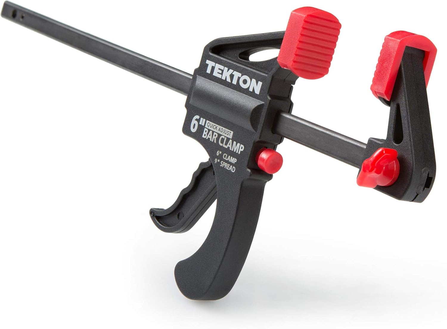 TEKTON Mini 6-Inch x 1-1/2-Inch Ratchet Bar Clamp and 9-Inch Spreader | 39180 - - 