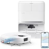 eufy C28 Robot Vacuum and Mop Combo, 15,000 Pa, HydroJet Roller Mop | Upgraded from X10 Pro, Zero-Tangle for Pet Hair, Auto Mop Washing&amp;Drying, Self-Emptying&amp;Refilling, for carpet 2026 New, White