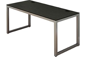 SHW Home Office 55-Inch Large Computer Desk, Espresso