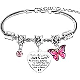 BESPMOSP Aunt Niece Bracelet Mother’s Day Gifts for Auntie Gifts from Niece Birthday Gifts for Auntie Bracelet Best Aunt Bracelets Aunty Present