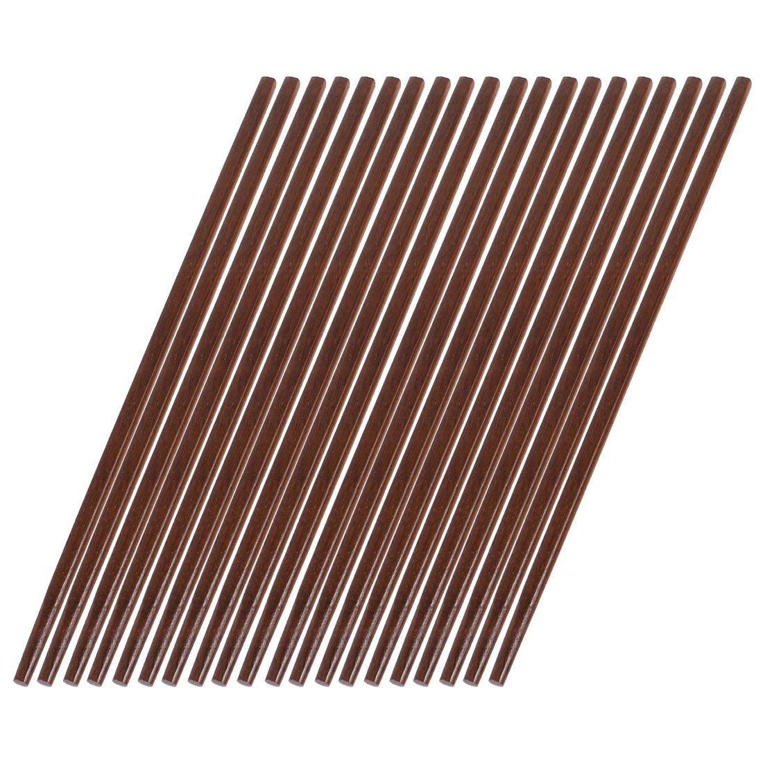 Sourcingmap Wood Kitchen Chopsticks 9.7 Inch Long 10 Pairs Brown