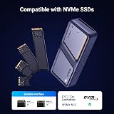 UGREEN 40Gbps M.2 NVMe Enclosure with Cooling Fan USB4 TB4 Aluminum view 4