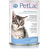 PetAg Petlac Milk Powder for Kittens - Kitten Formula Milk Replacer with Vitamins, Minerals, and Amino Acid -10.5 oz