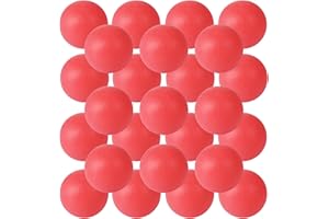 SEEVOR 28 Pcs Balls Table Tennis Balls 40mm Color Plastic Balls Bulk Washable Small Game Balls for Party Decoration Handcrafted Art Carnival Pool Games