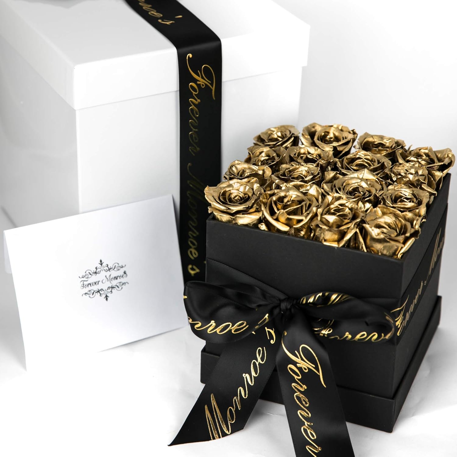 Forever Monroe's Metallic Gold Preserved Box