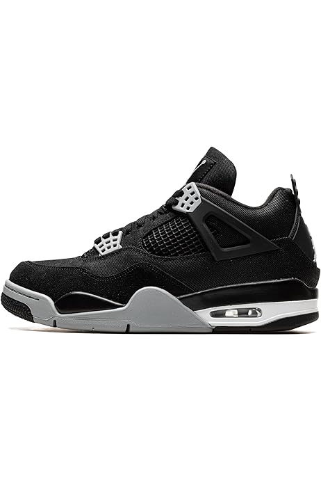 mens black jordan 4