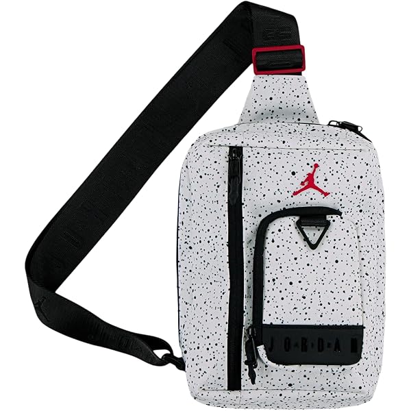 Amazon.com: Nike Air Jordan Airborne crossbody Festival Bag (Black