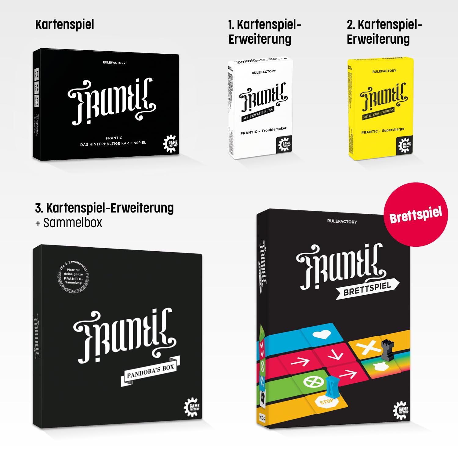 Game Factory 646224, Frantic, das hinterhältige Kartenspiel, deutsche Version 7