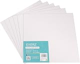 Exerz 30x30cm Canvas Panels 6pcs 3mm 280gsm 100% Cotton Oil & Acrylic view 6