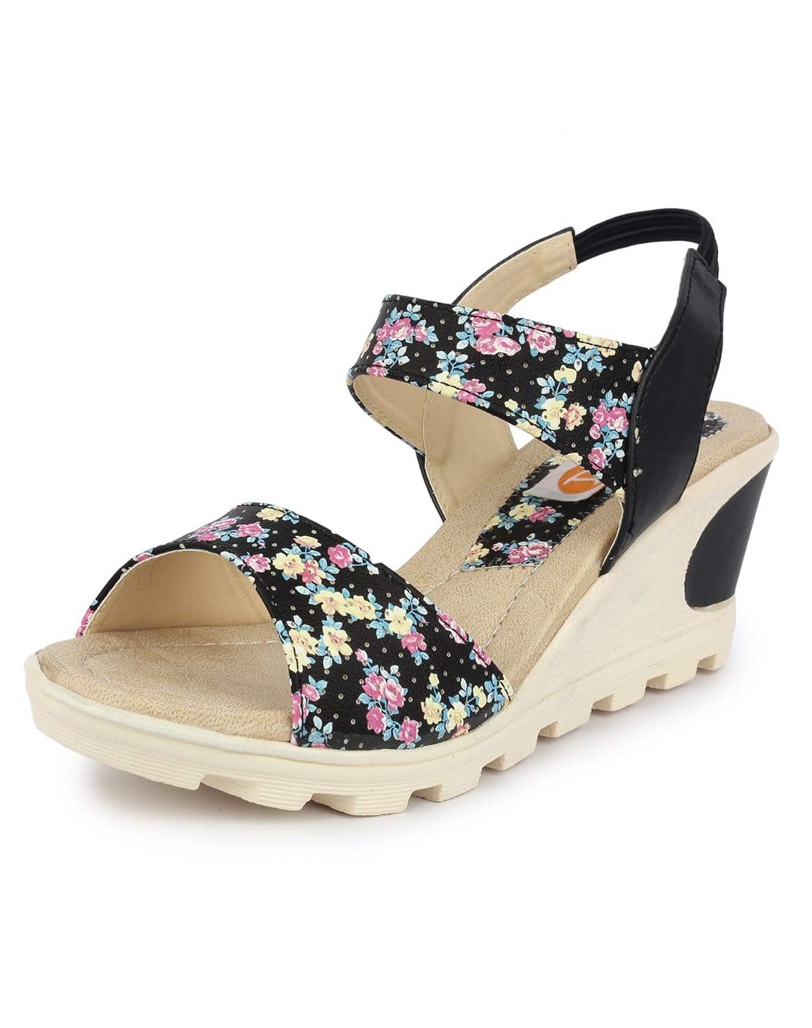 digni women's synthetic open toe heel sandal