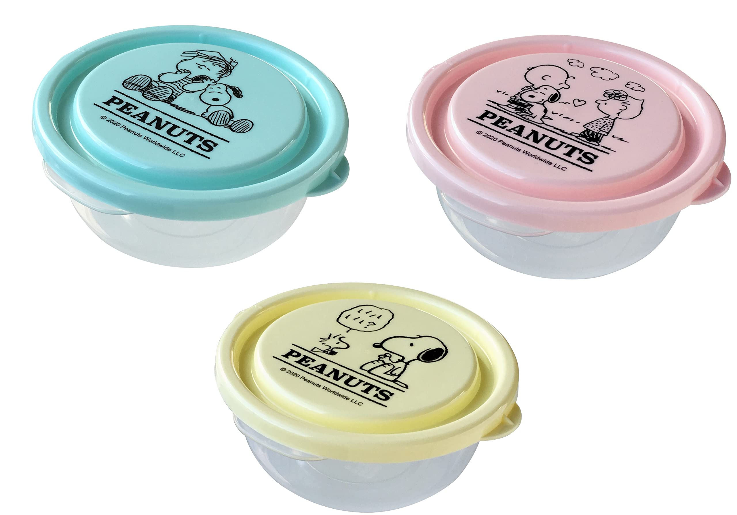 ティ ワールド(T-world) SNOOPY フードコンテナ 3Pセット R-200 の商品画像