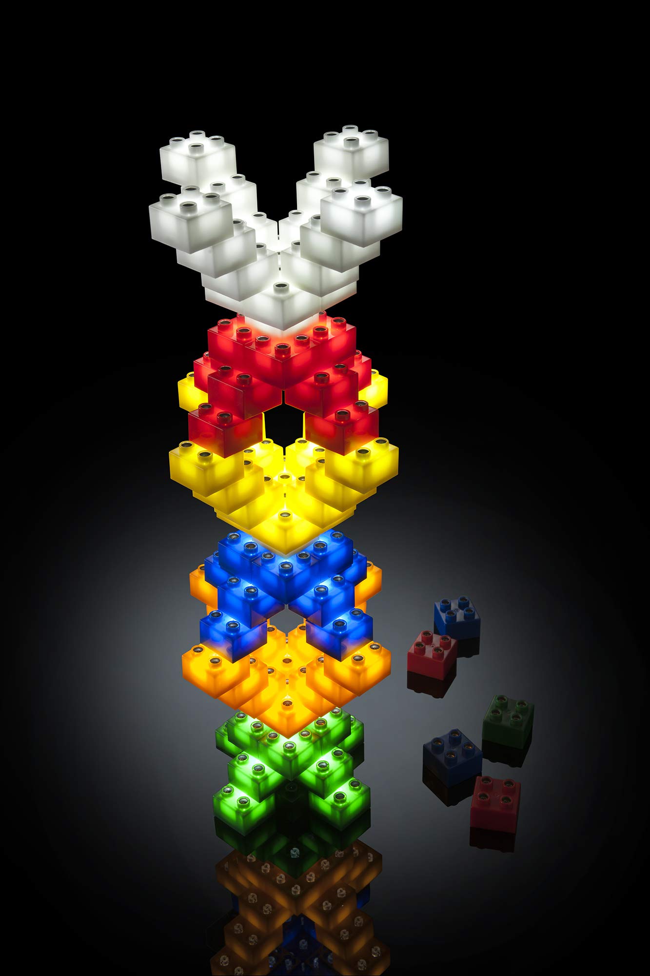 Light Stax Illuminated Blocks Mega Set, 102 Pieces Buy Online in UAE