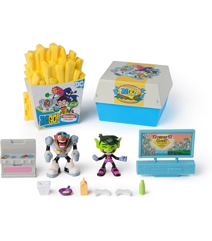 Amazon.com: Teen Titans Go Teen Titans Action Figure (6-Pack), 2
