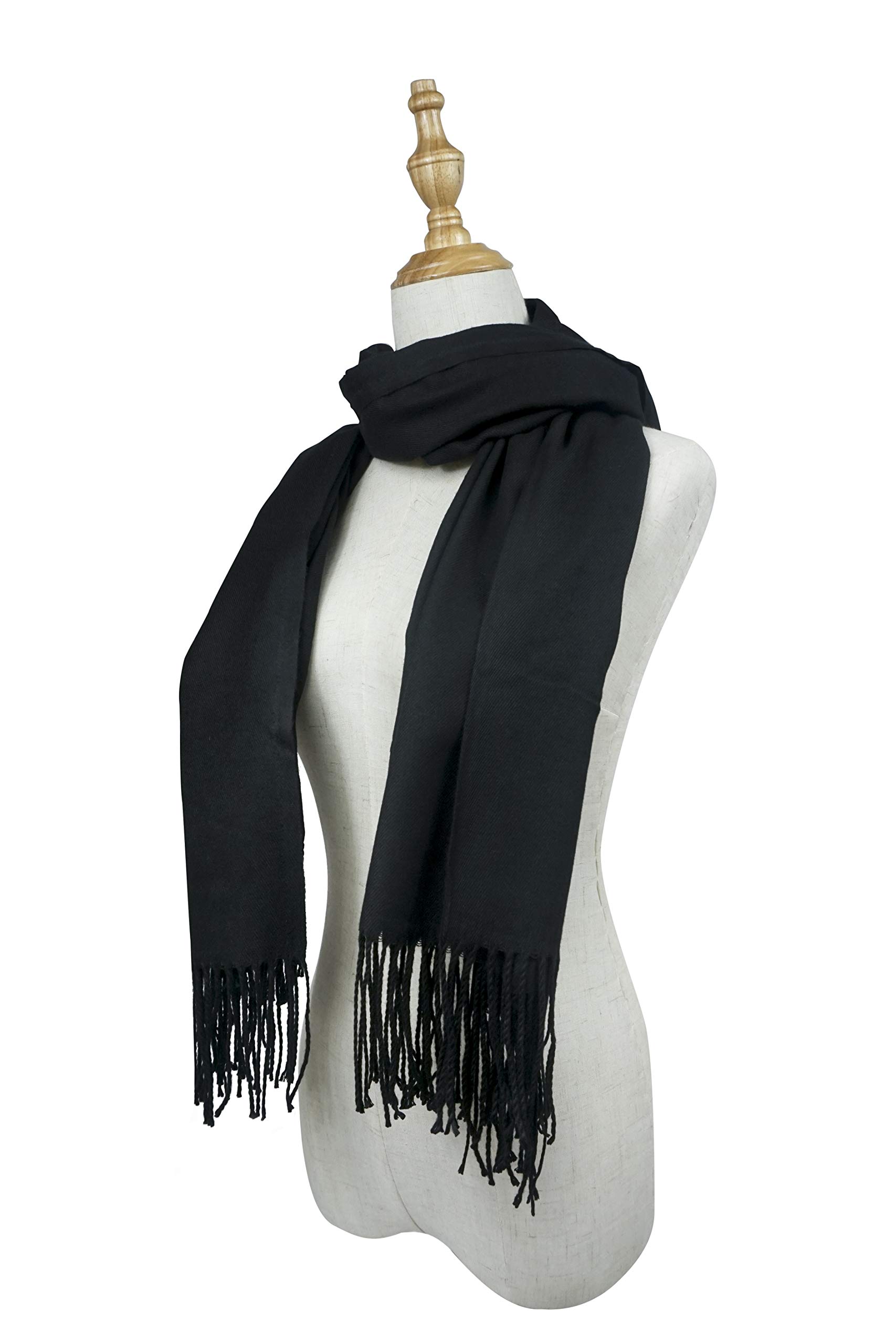 pinziko Pashmina Shawl Wrap for Women and Men Winter Cashmere Scarf Solid Color Pashmina Scarf (12 Colors) pinziko Pashmina Shawl Wrap for Women and Men Winter Cashmere Scarf Solid Color Pashmina Scarf (12 Colors)