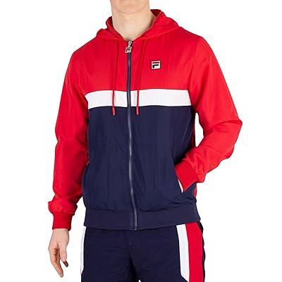 Fila Men's Ambrose Color Block Jacket Blue Kuwait Ubuy